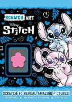 Disney Stitch: Scratch Art (With foiled pages, activities and colouring!)
